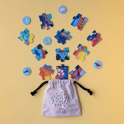 Pocket Puzzle: My Little Dino [24 peças] | Londji