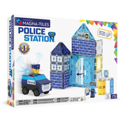 Police Station [35 peças] | Magna-Tiles