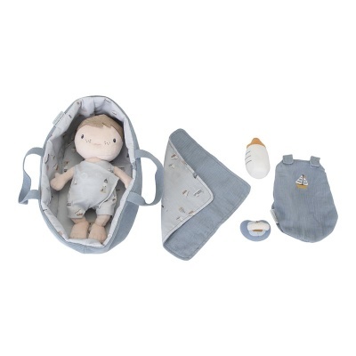 Baby Jim com Alcofa: Sailors Bay Blue | Little Dutch