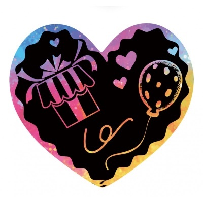 Scratch Note Heart | AVENIR