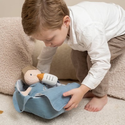 Baby Jim com Alcofa: Sailors Bay Blue | Little Dutch