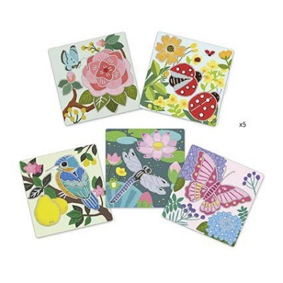 Asas de Jardim: stencils para desenhar | Djeco