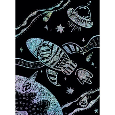 Scratch With Stencil: Space | AVENIR