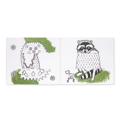 1001 Cores: Bosque [livro de colorir com abas] | Edicare