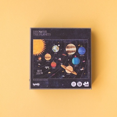 Pocket Puzzle - Discover the Planets [100 peças] | Londji
