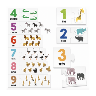 Conto com Números Táteis | Headu