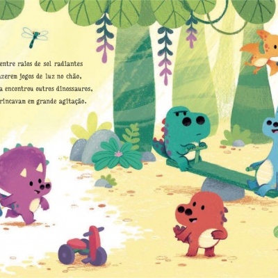 A Pequena Abraçossauro | Minutos de Leitura