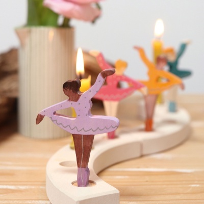 Figura Decorativa: Bailarina Rosa | Grimm's