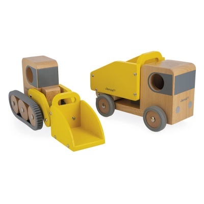 Camião Basculante e Escavadora  | Janod