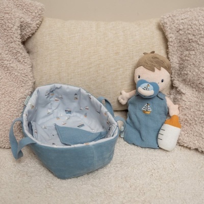 Baby Jim com Alcofa: Sailors Bay Blue | Little Dutch