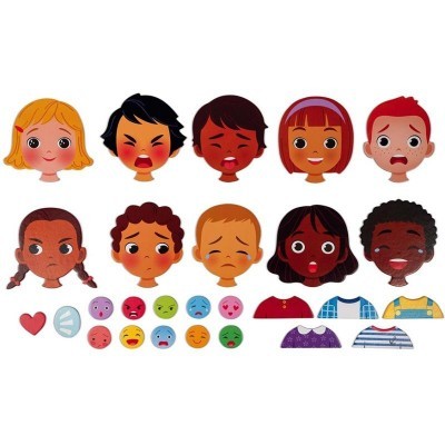 Jogo magnético: Emoções | Janod