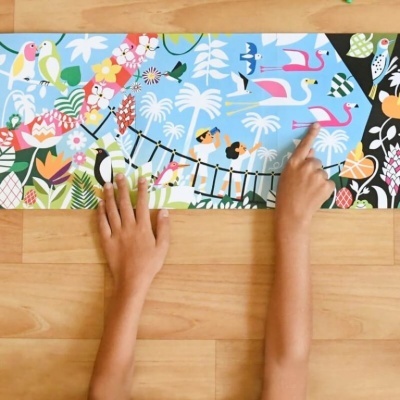 Poster para colorir: Floresta Tropical | Poppik