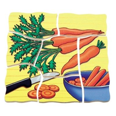 Puzzle de Camadas: Cenoura | Beleduc