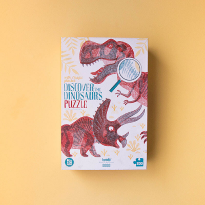 Puzzle: Discover the Dinosaurs [200 peças] | Londji