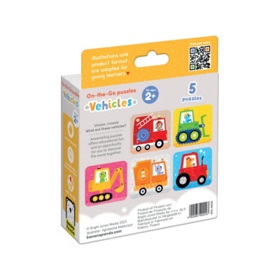 On-the-Go: Puzzles Veículos | Banana Panda