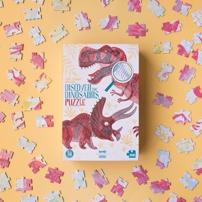 Puzzle: Discover the Dinosaurs [200 peças] | Londji