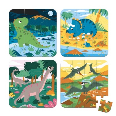 Puzzles Evolutivos: Dinossauros | Janod