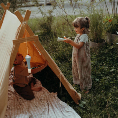 Lanterna Flash Azul | KidyWolf