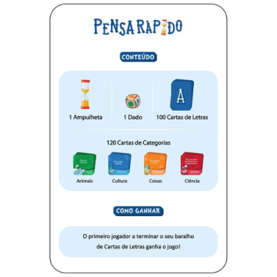 Pensa Rápido | Skillmatics