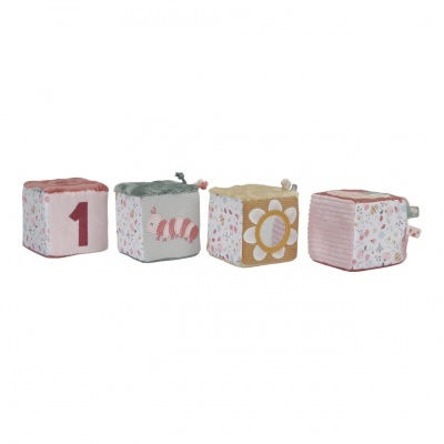 Set de Cubos macios: Flowers & Butterflies | Little Dutch