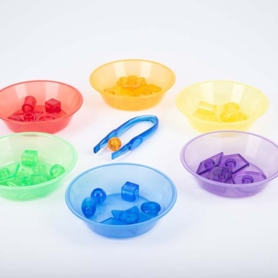 Tigelas de Classificação de Cores translúcidas | Tickit