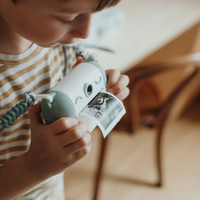 Máquina Fotográfica com impressão: Verde | KidyWolf