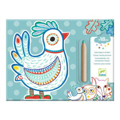 Animais da Floresta: jogo de colorir | Djeco