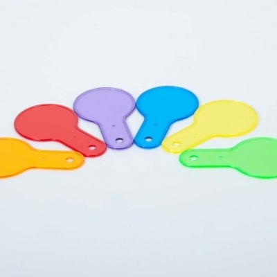 Conjunto de Paletas Coloridas Translúcidas | Tickit