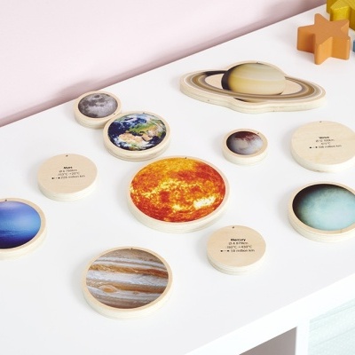 Discos de Madeira do Sistema Solar | TickiT