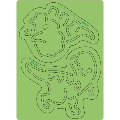 Scratch With Stencil: Dinos | AVENIR
