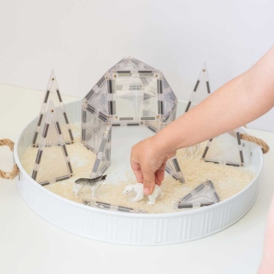 Imanix Transparente [20 peças] | Braintoys