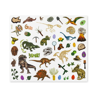 160 Stickers Dinosaurs | Edicare