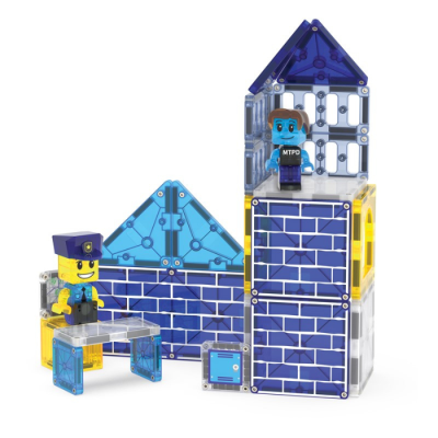 Police Station [35 peças] | Magna-Tiles