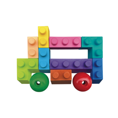 Block Crayons: Autocarro | Haku Yoka