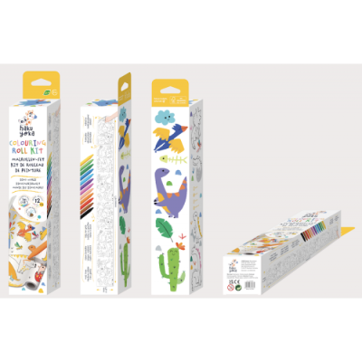 Rolo para Colorir: Unicórnios | Haku Yoka