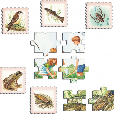 Puzzle No Lago [48 peças] | Larsen