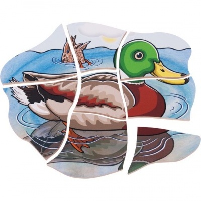 Puzzle de Camadas: Pato | Beleduc