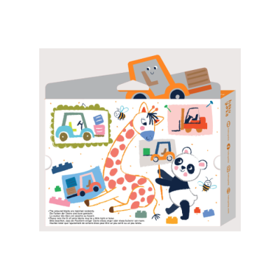 Block Crayons: Empilhadora | Haku Yoka