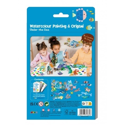 Watercolour Painting & Origami Under the Sea | AVENIR
