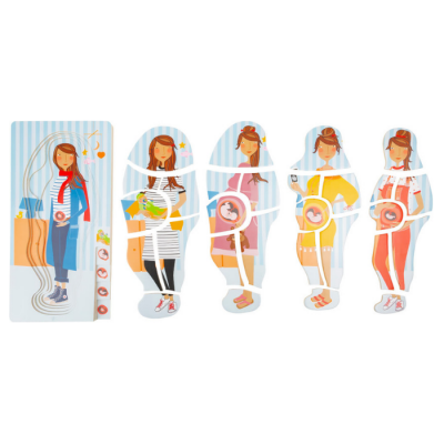 Puzzle do Corpo Humano: Gravidez | Small Foot