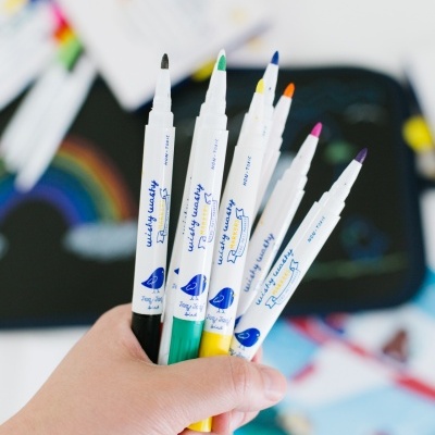 Marcadores Wishy Washy Markers [9 unidades] | Jac Jac Bird