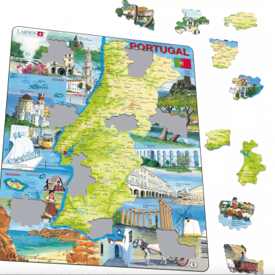 Puzzle Portugal [64 peças] | Larsen