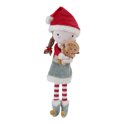 Boneca Rosa: Elfo de Natal [35 cm] | Little Dutch