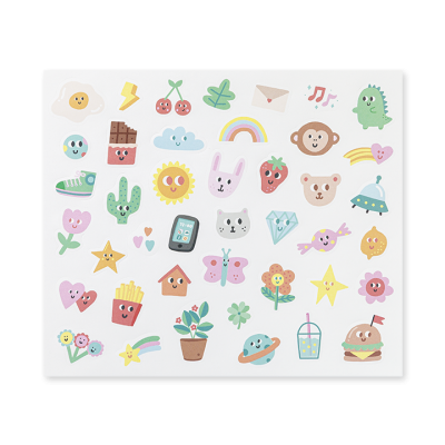 160 Stickers Tutti-Frutti | Edicare