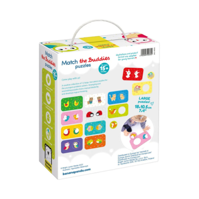 Puzzles: Match the Buddies puzzles | Banana Panda