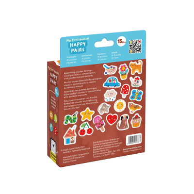 My First puzzles Happy Pairs | Banana Panda