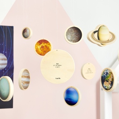 Discos de Madeira do Sistema Solar | TickiT