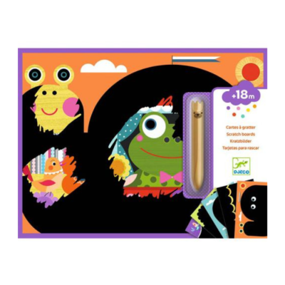 Descobrir é Divertido: jogo de raspar | Djeco