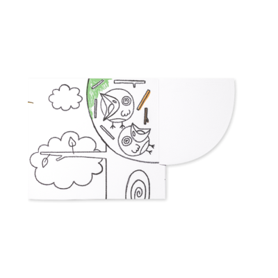 1001 Cores: Bosque [livro de colorir com abas] | Edicare