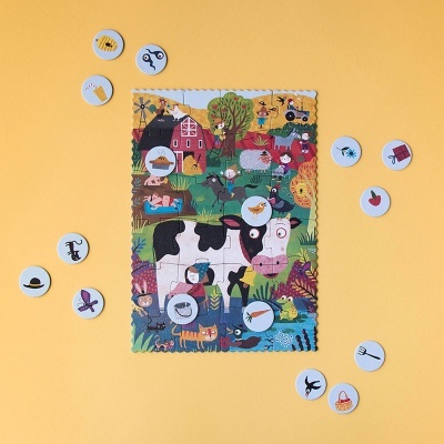 Pocket Puzzle: My Little Farm [24 peças] | Londji